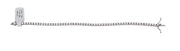 5cttw. F VS Lab Grown Diamond Tennis Bracelet in 14K White Gold