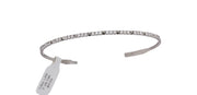 1cttw. F VS Lab Grown Flexible Bangle in 14K White Gold
