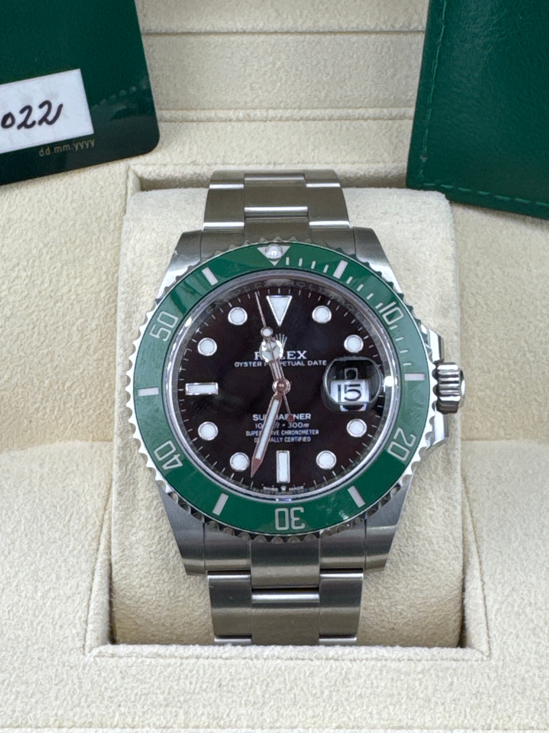 41mm Rolex Submariner 126610LV "Starbucks" (2022)