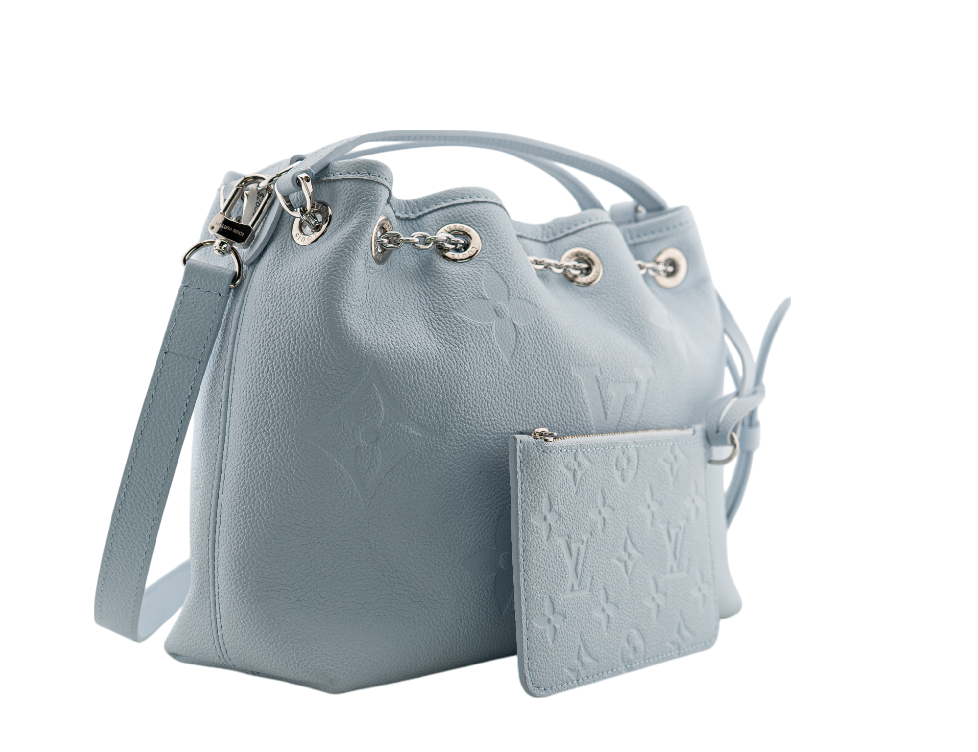 Louis Vuitton Bundle Monogram Empreinte Blue Washed