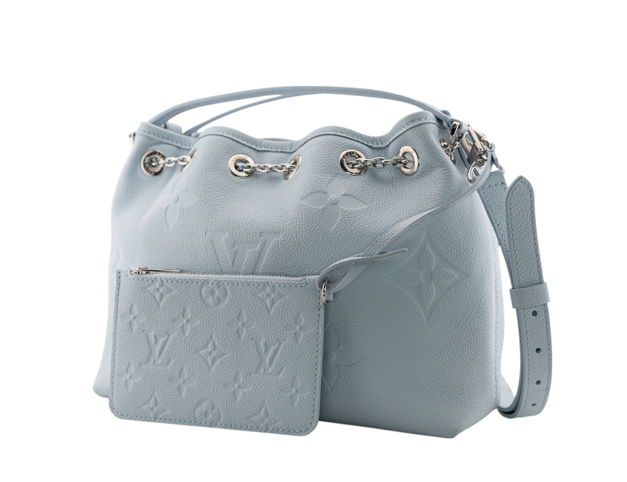 Louis Vuitton Bundle Monogram Empreinte Blue Washed