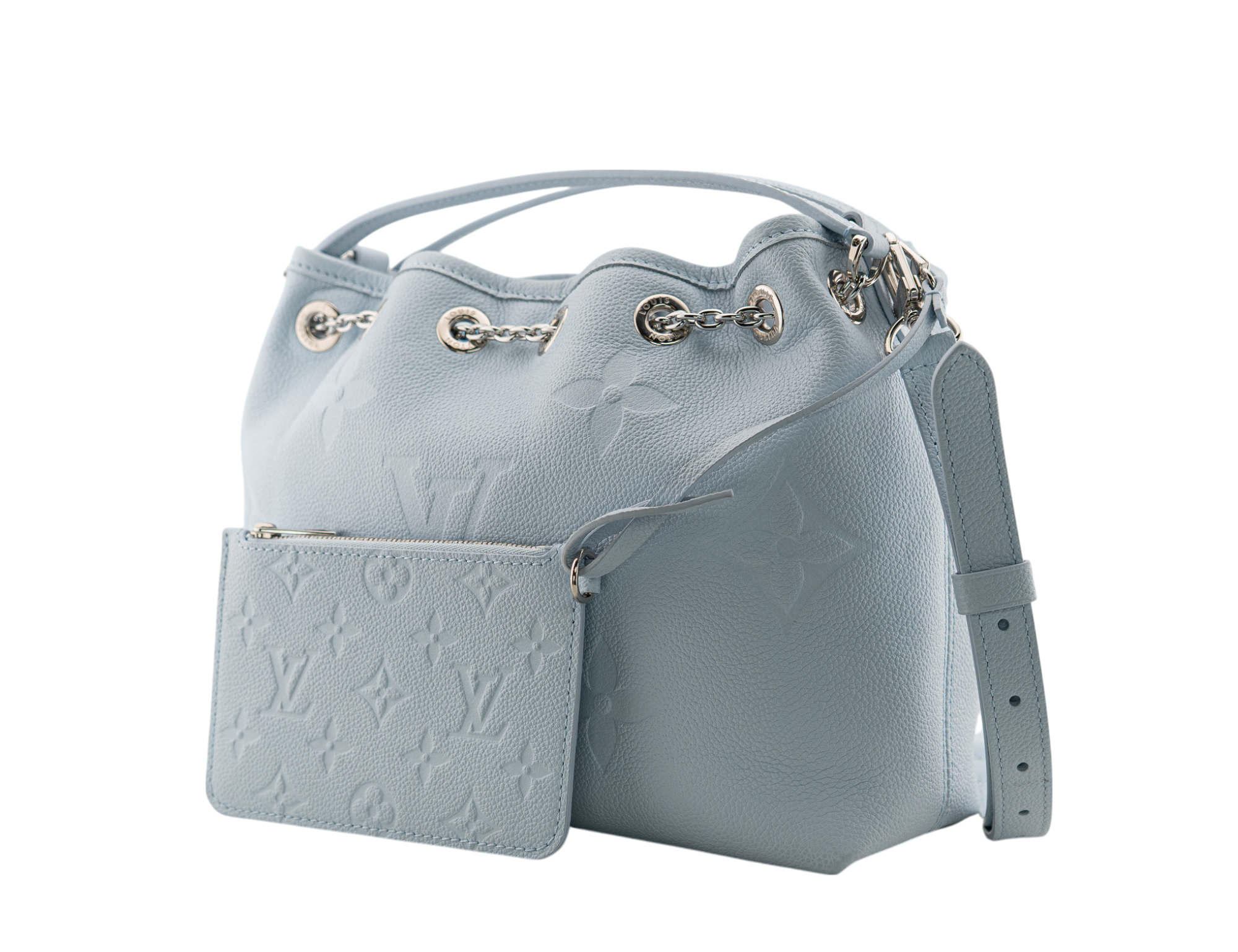 Louis Vuitton Bundle Monogram Empreinte Blue Washed