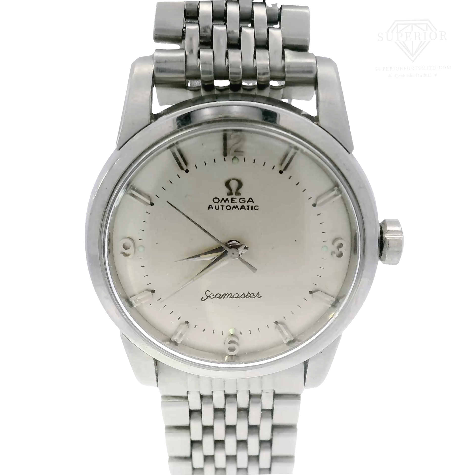 34mm Omega Seamaster on Stainless Bracelet