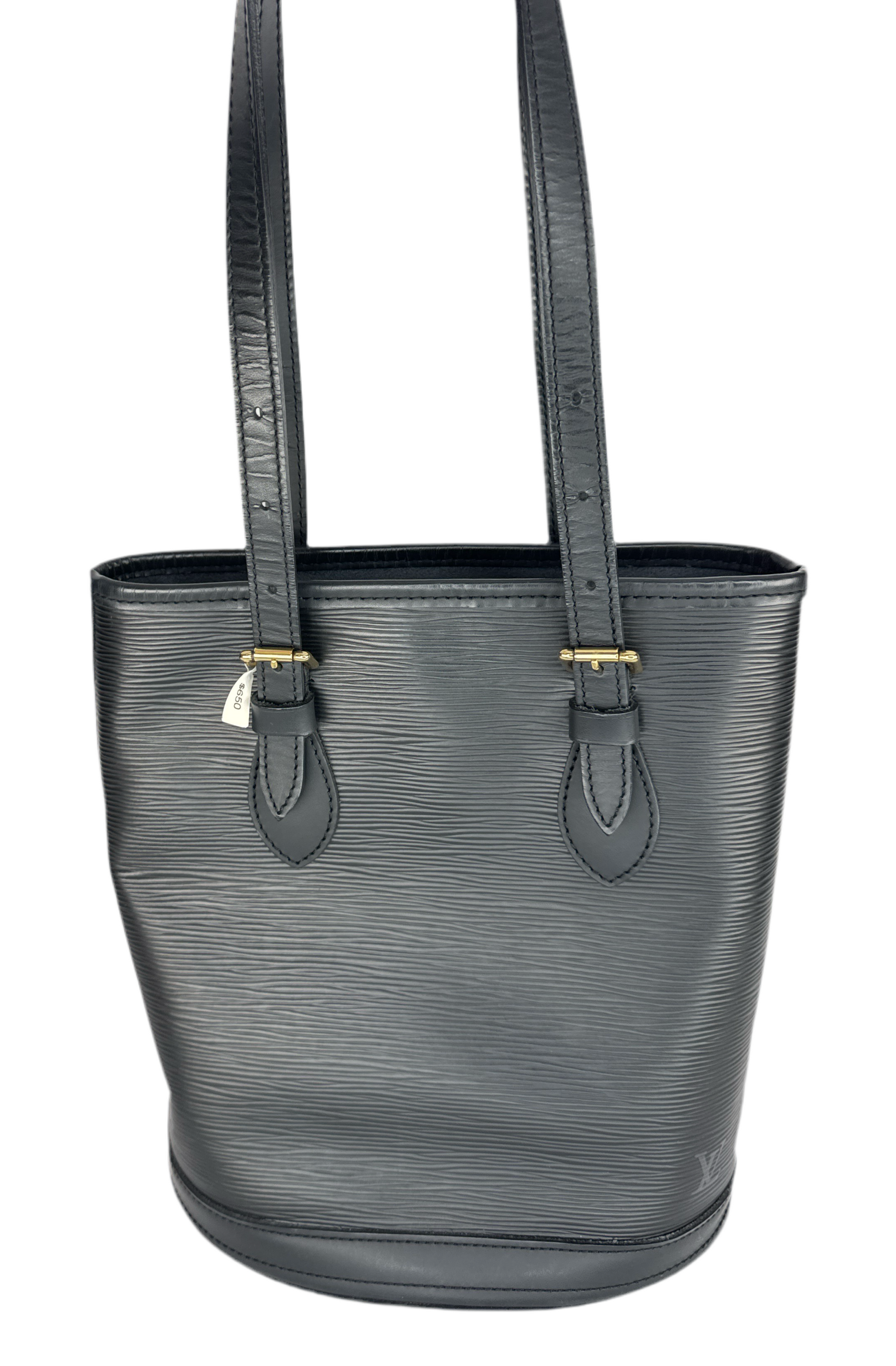 Louis Vuitton Black Epi Leather Bucket Bag