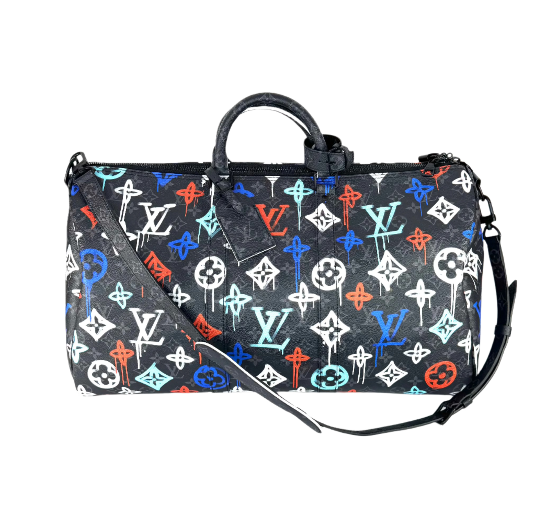 Louis Vuitton Keepall Bandoulière 50 LV Graffiti Multicolor