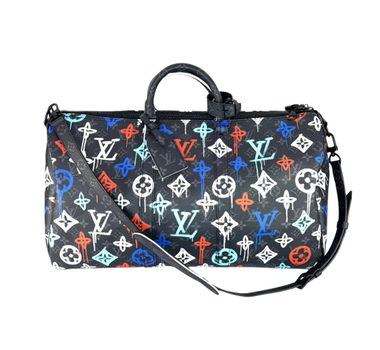 Louis Vuitton Keepall Bandoulière 50 LV Graffiti Multicolor