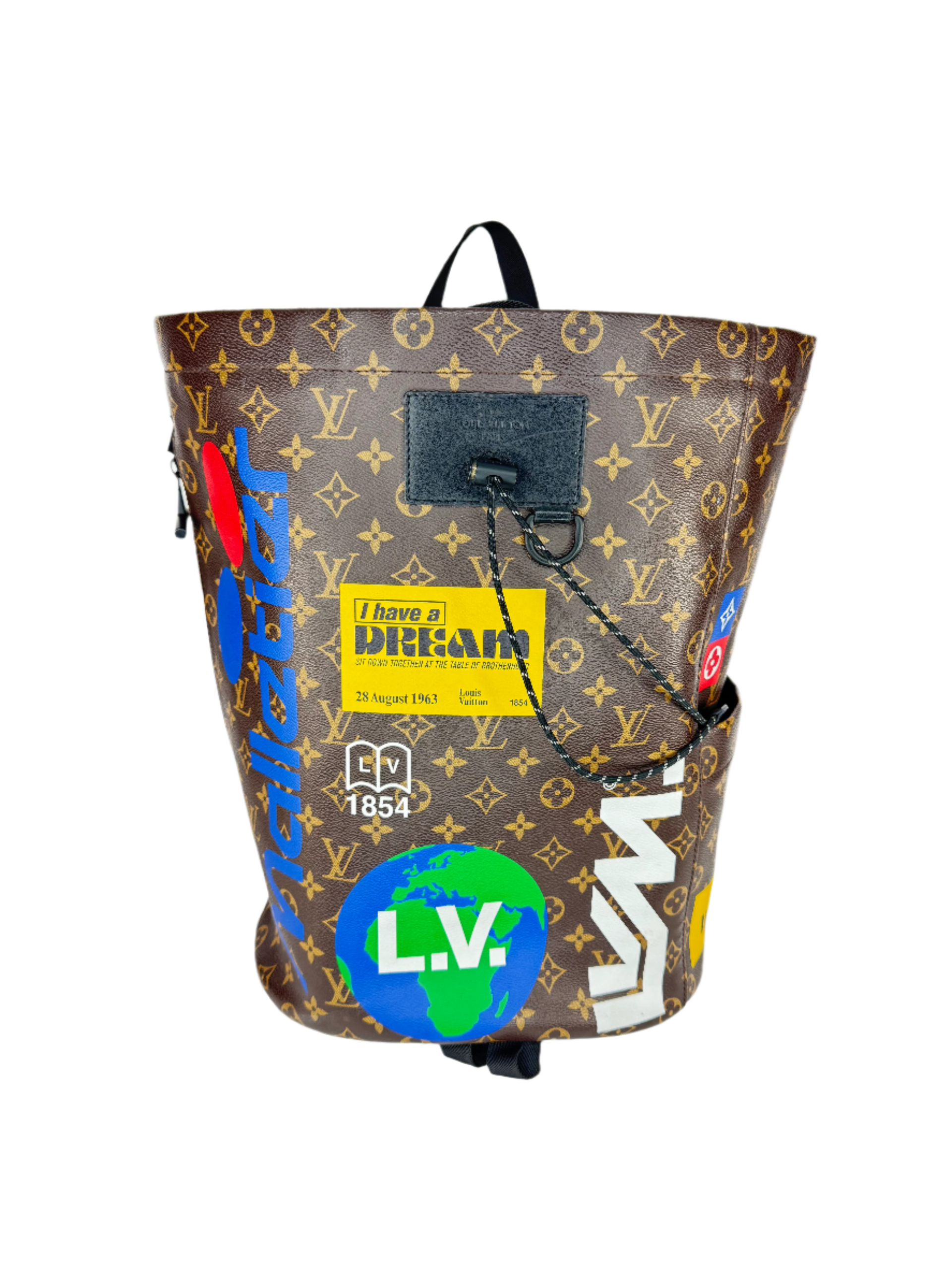 Louis Vuitton Monogram Chalk Backpack