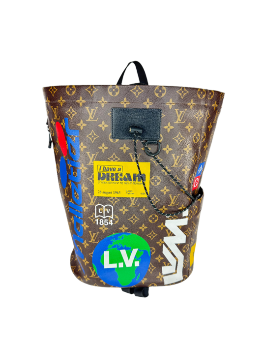 Louis Vuitton Monogram Chalk Backpack