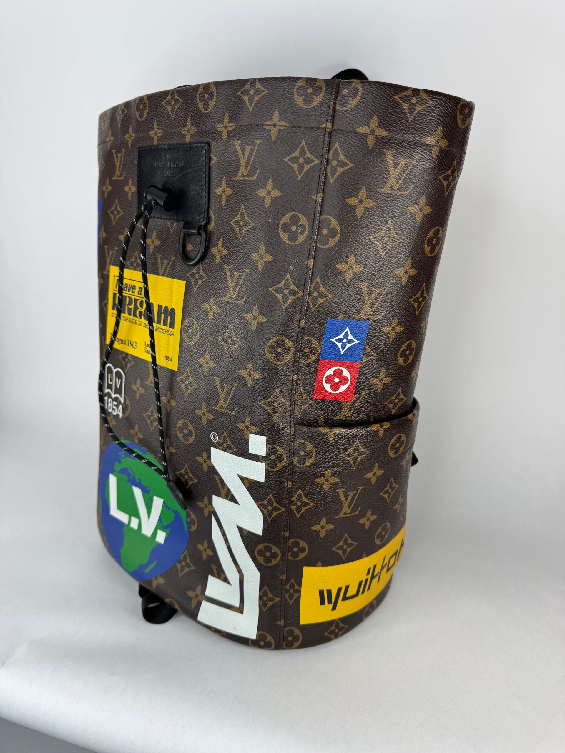 Louis Vuitton Monogram Chalk Backpack