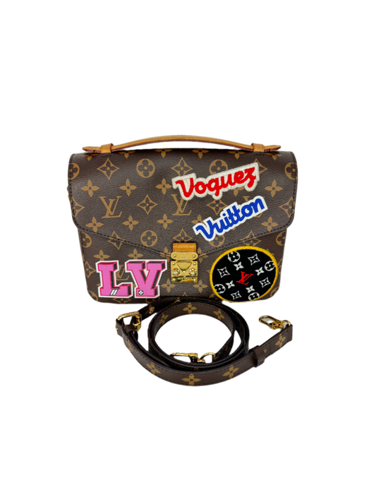 Louis Vuitton Monogram Patches Pochette Metis