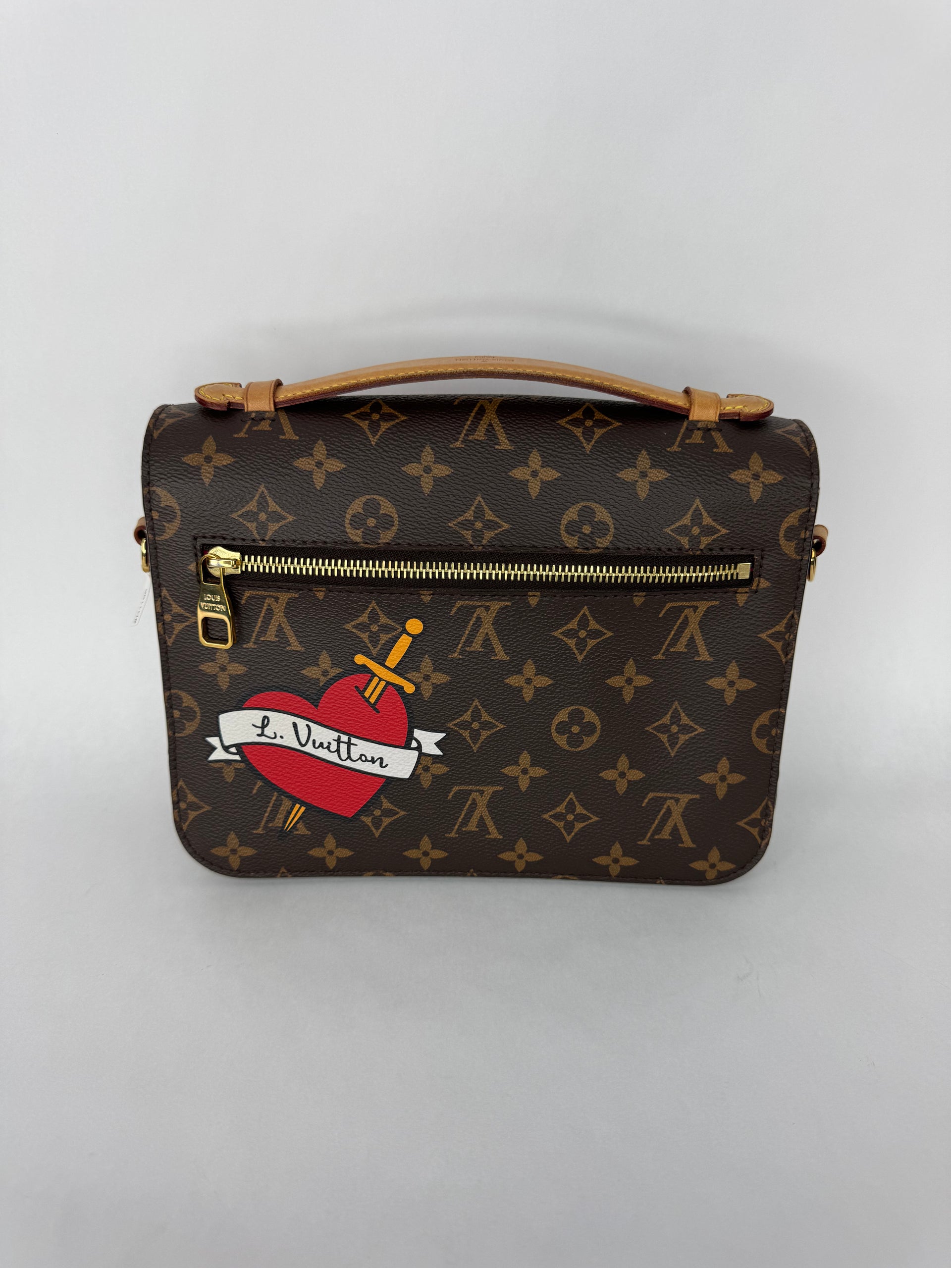 Louis Vuitton Monogram Patches Pochette Metis