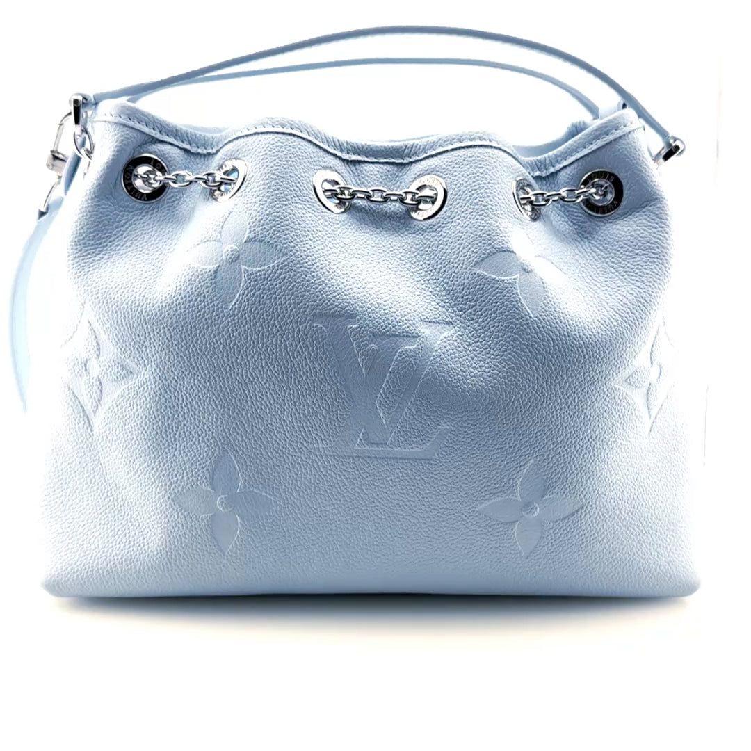 Louis Vuitton Bundle Monogram Empreinte Blue Washed