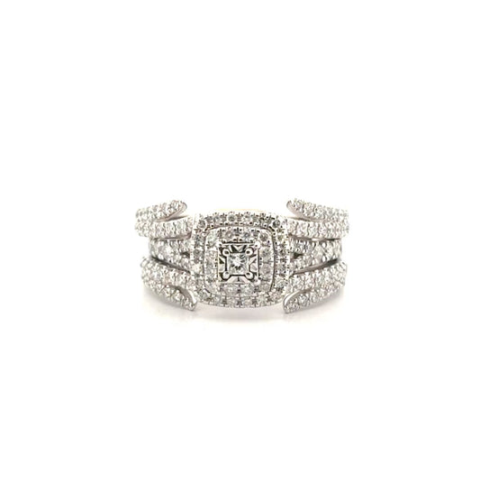 Natural Diamond Engagement in Gabriel & Co Diamond Guard