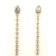 .5cttw 14k White Gold Diamond Earrings