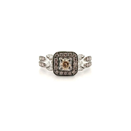 Levian Natural Diamond Set in 14K White Gold