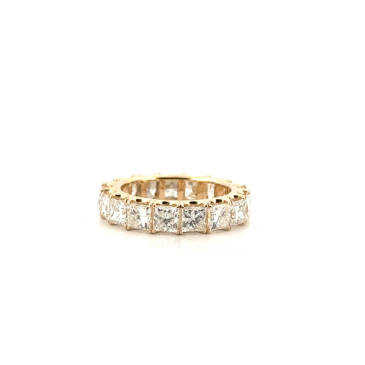 Lab Grown Diamond Eternity Band in 14K Yellow Gold