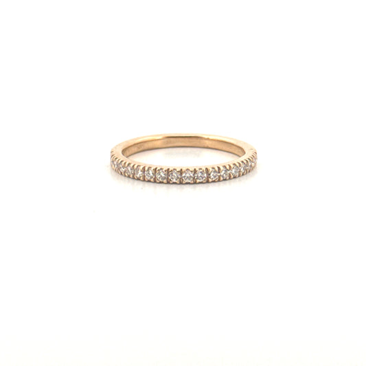 Lab Grown Diamond Band in 14K Yellow Gold