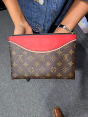 Louis Vuitton Tuileries Pochette Monogram Red