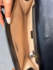 Gucci GG Marmont Black Flap Clutch