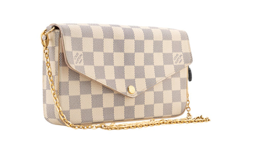 Louis Vuitton Pochette Felicie Damier Azur