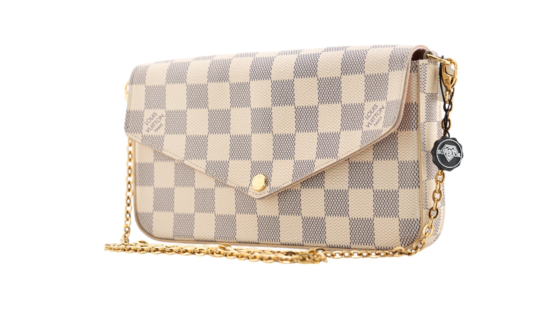 Louis Vuitton Pochette Felicie Damier Azur