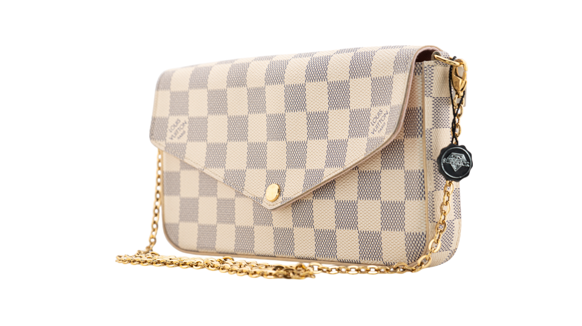 Louis Vuitton Pochette Felicie Damier Azur