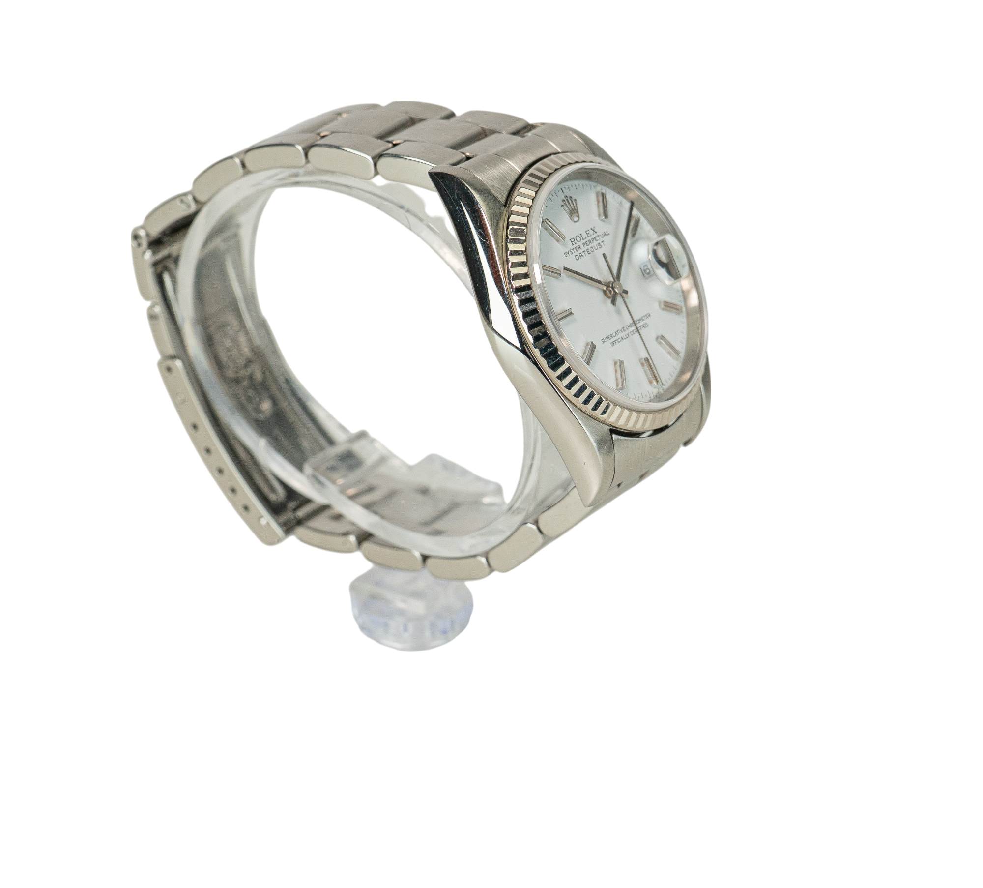36mm Datejust Model 16234 White Dial Fluted (2000)