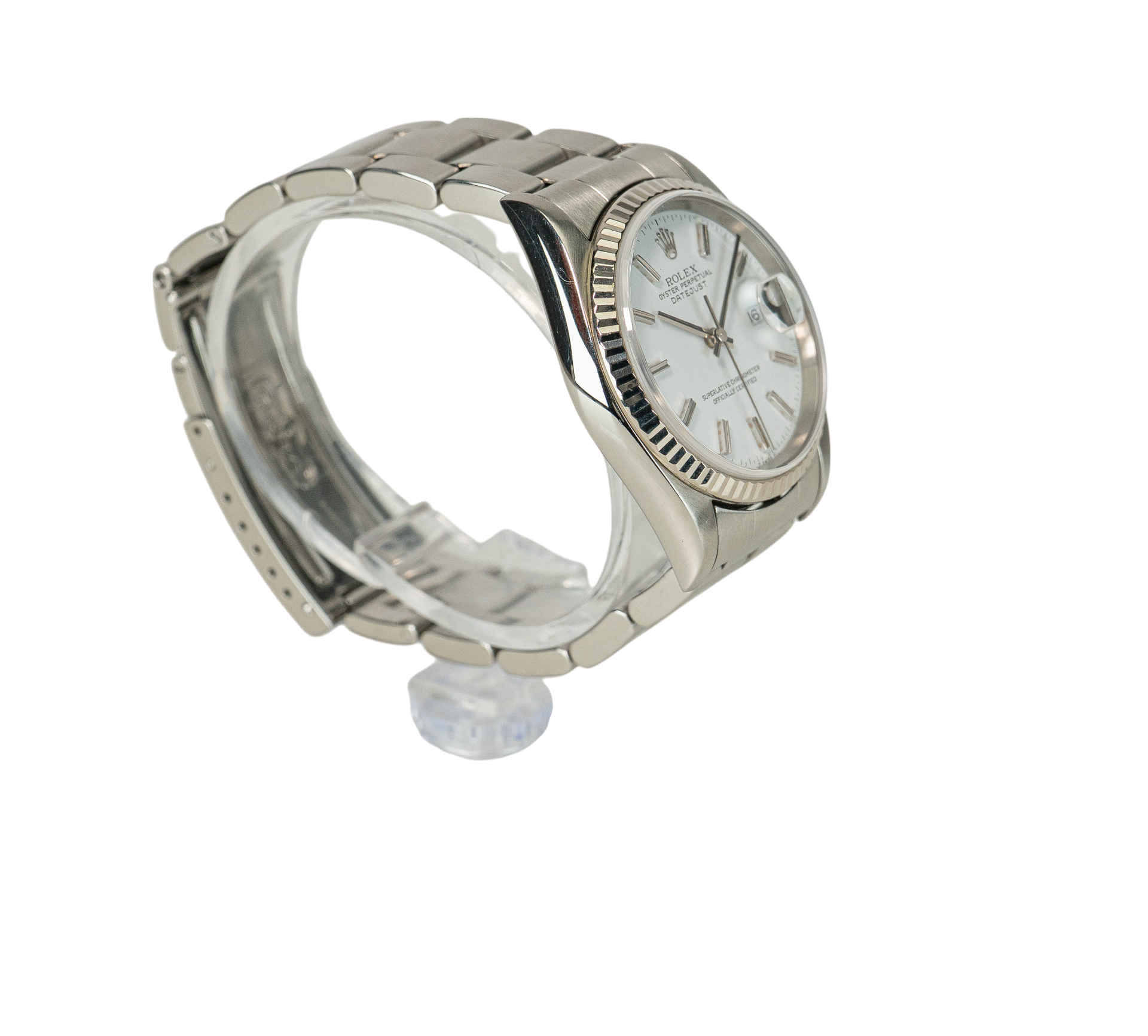 36mm Datejust Model 16234 White Dial Fluted (2000)