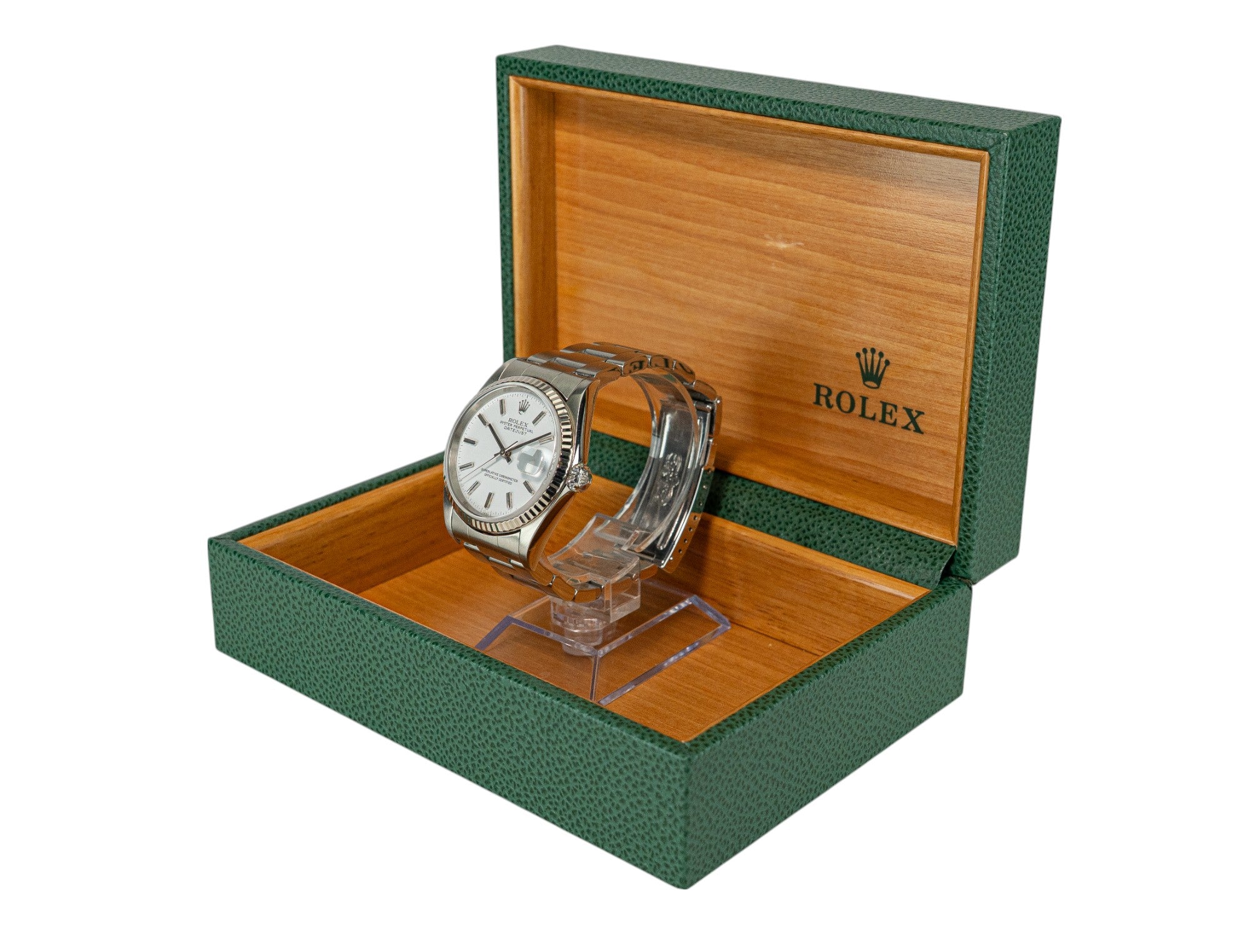 36mm Datejust Model 16234 White Dial Fluted (2000)