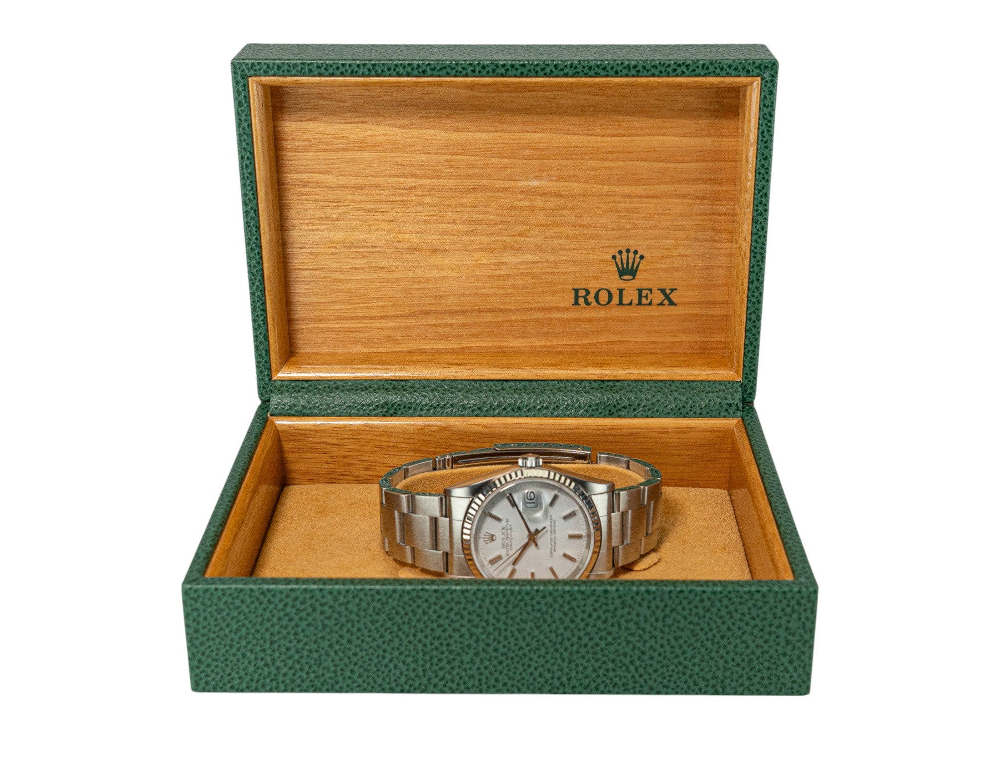 36mm Datejust Model 16234 White Dial Fluted (2000)