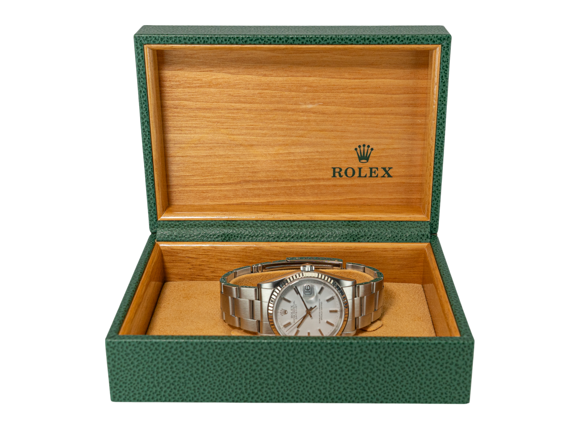 36mm Datejust Model 16234 White Dial Fluted (2000)