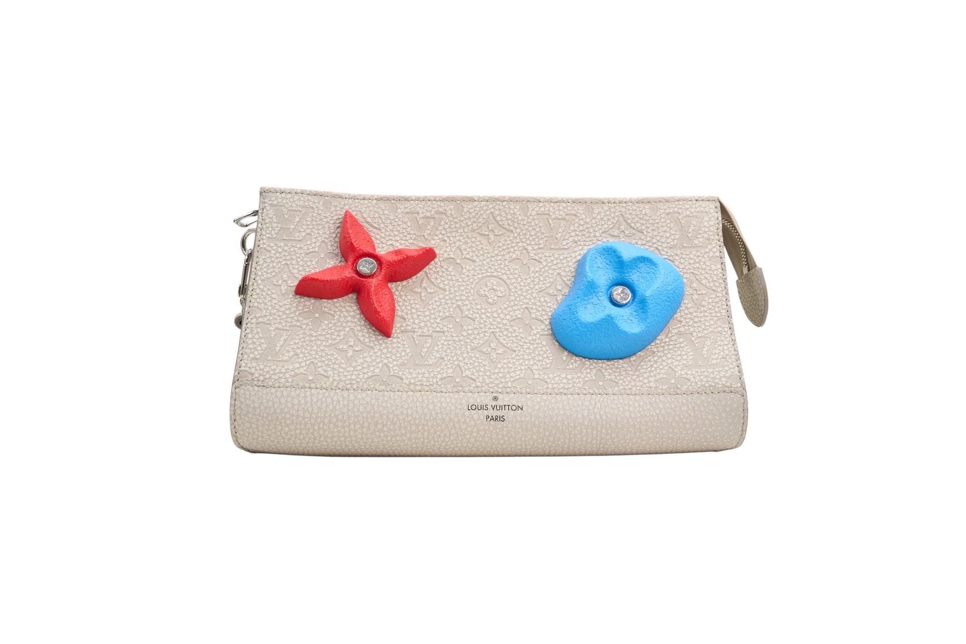 Louis Vuitton Climbing Standing Bag Chalk Monogram Taurillon