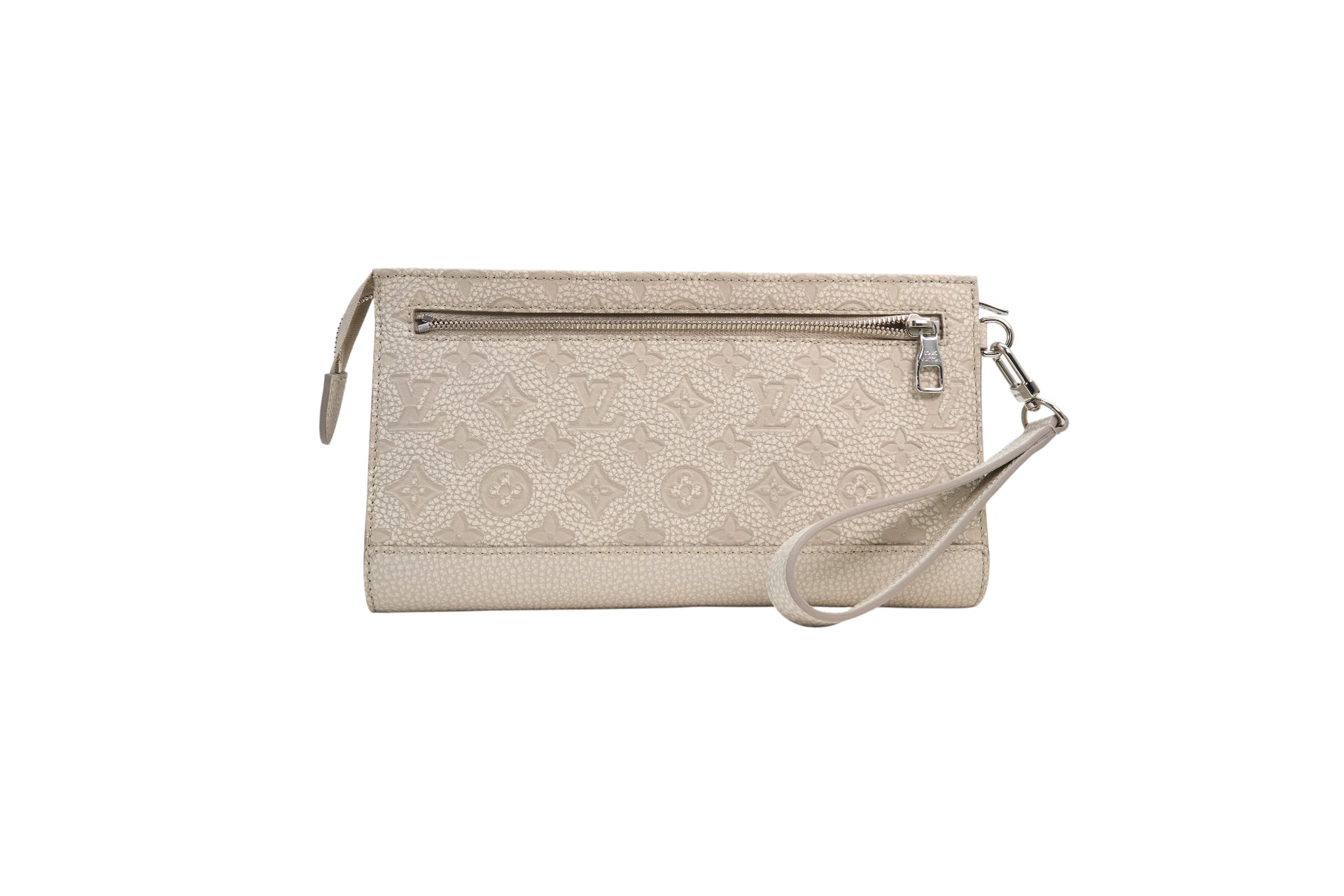 Louis Vuitton Climbing Standing Bag Chalk Monogram Taurillon