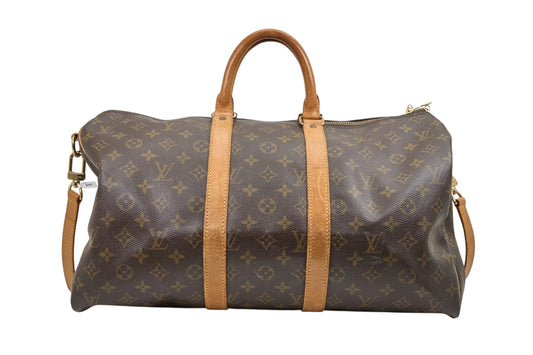 Louis Vuitton Keepall Badouliere 45 Monogram