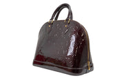 Louis Vuitton Alma PM Monogram Vernis Amarante