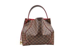 Louis Vuitton Caissa Hobo Damier Ebene Cherry