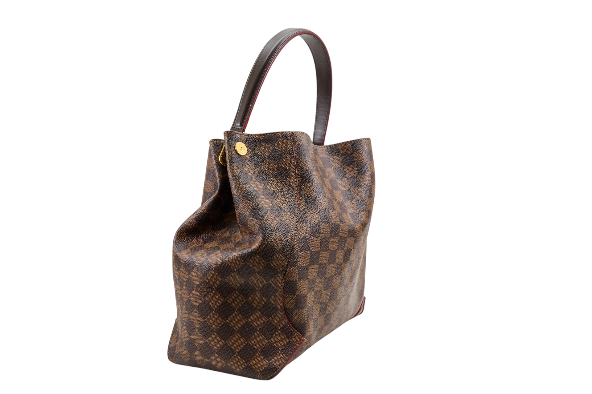 Louis Vuitton Caissa Hobo Damier Ebene Cherry
