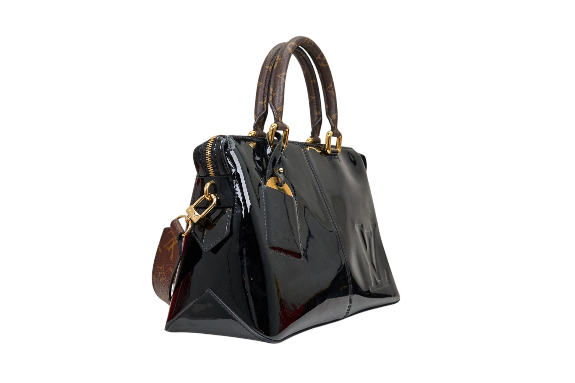 Louis Vuitton Tote Monogram Miroir Black