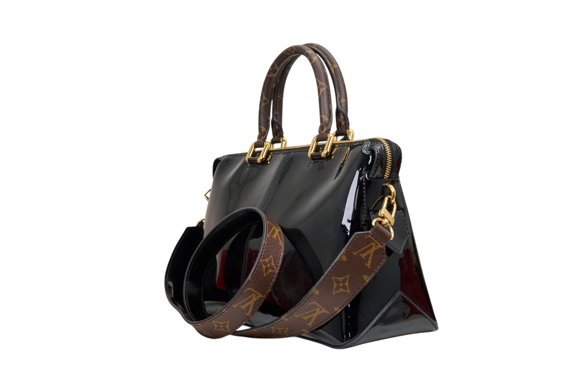 Louis Vuitton Tote Monogram Miroir Black
