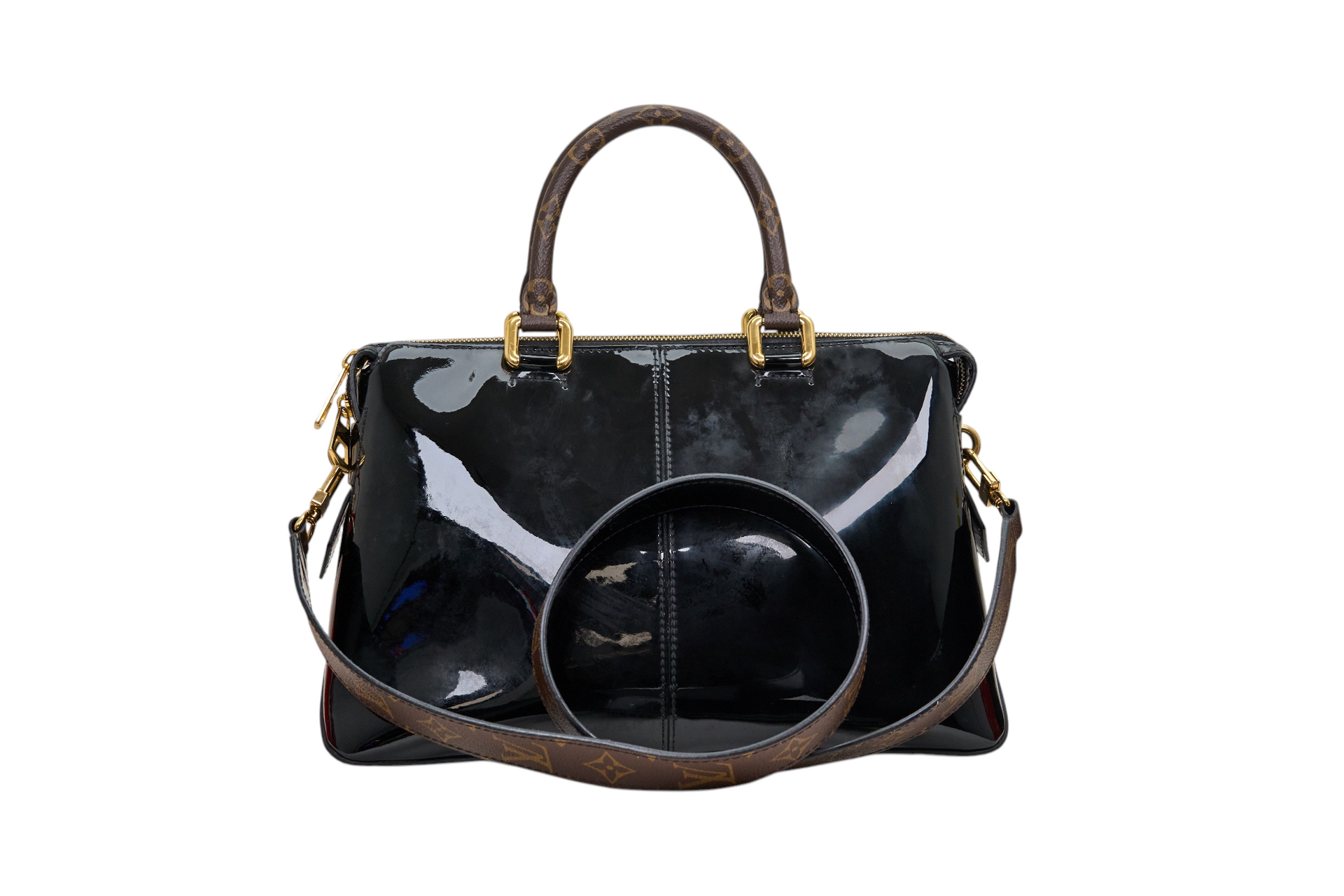 Louis Vuitton Tote Monogram Miroir Black