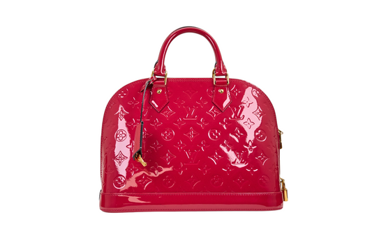 Louis Vuitton Alma PM Monogram Vernis Rose Indien