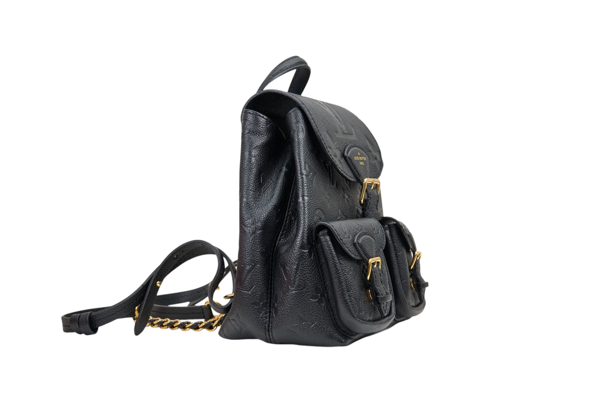 Louis Vuitton Backup Backpack Monogram Empreinte Noir