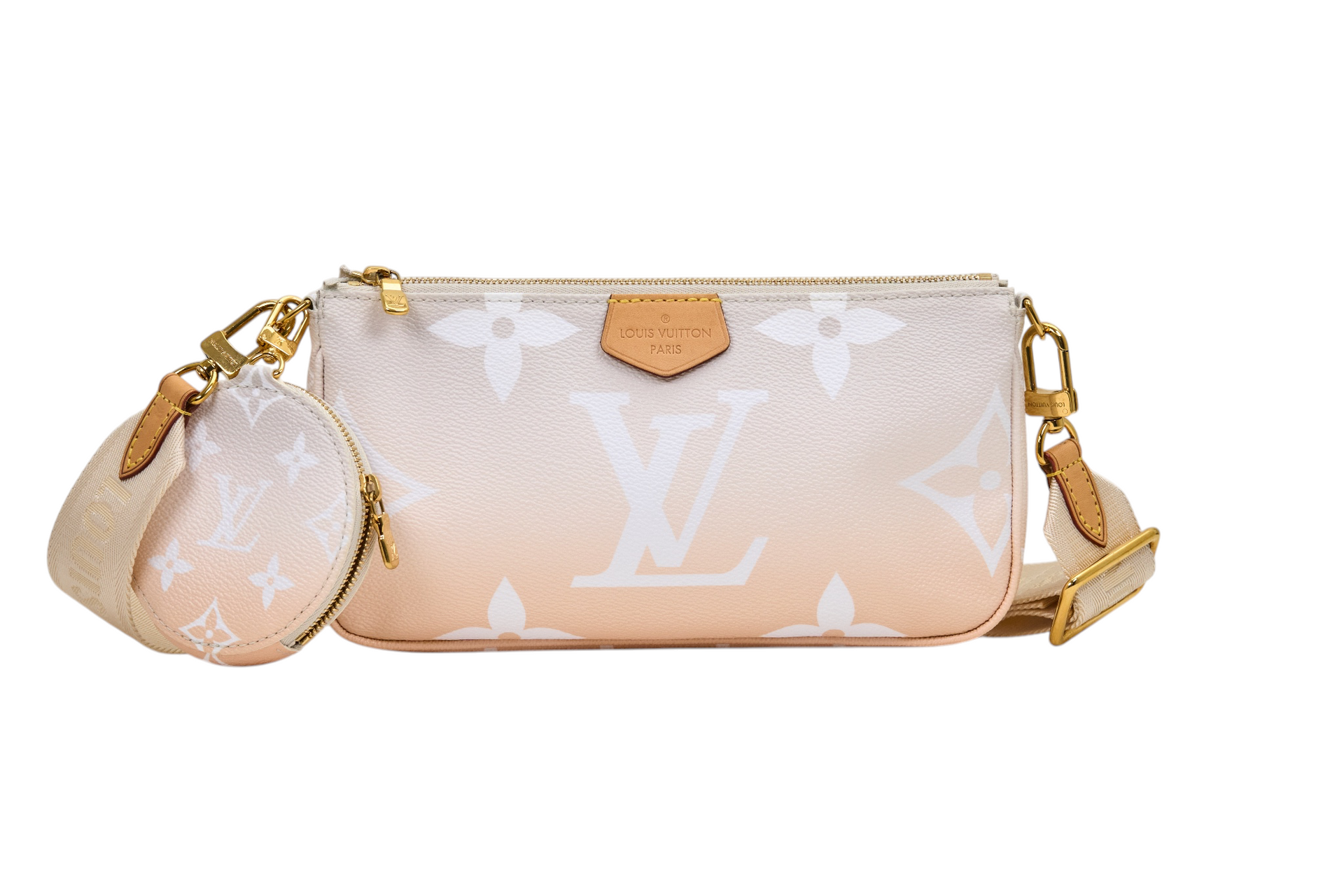Louis Vuitton Multi Pochette Accessories Monogram Giant By The Pool Brume