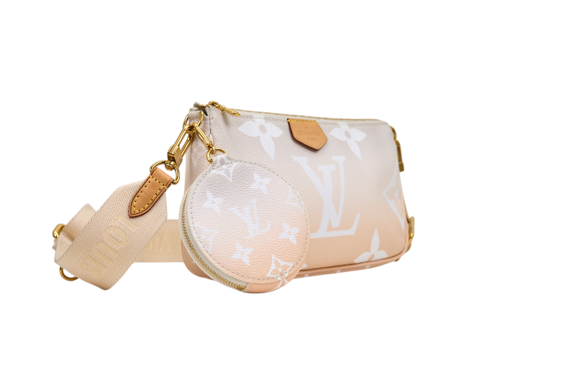 Louis Vuitton Multi Pochette Accessories Monogram Giant By The Pool Brume