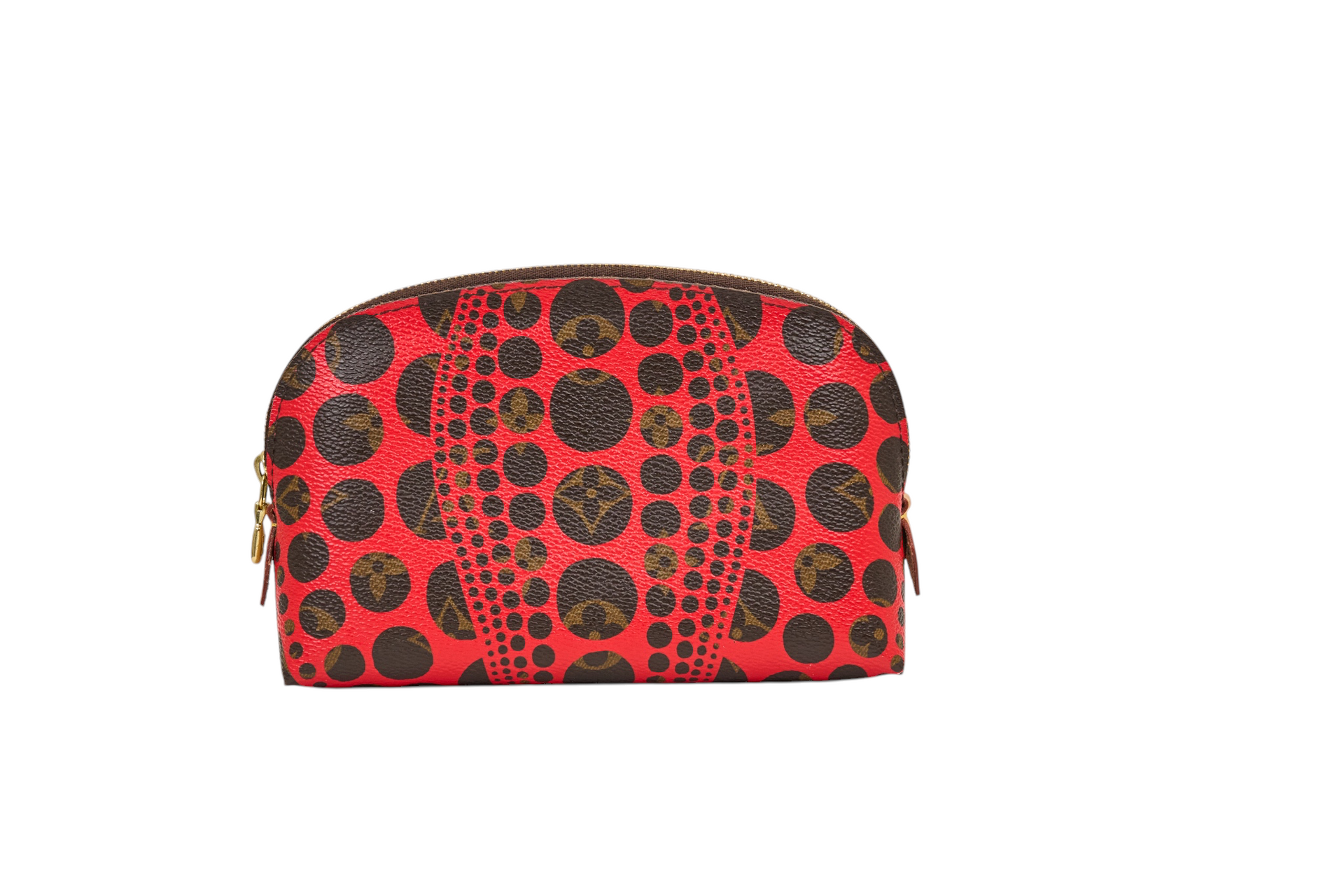Louis Vuitton Monogram Kusama Dots Red Cosmetic Pouch