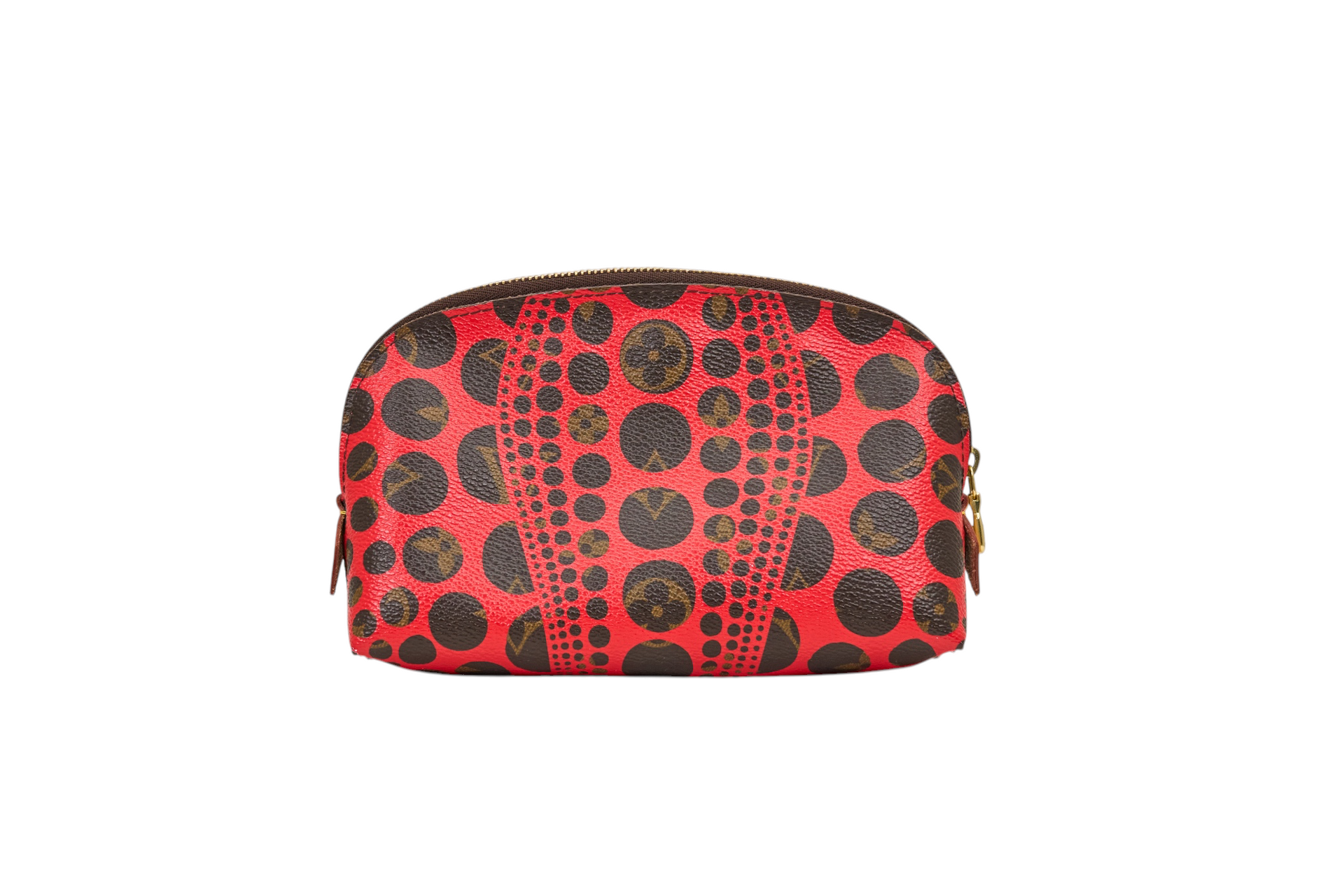 Louis Vuitton Monogram Kusama Dots Red Cosmetic Pouch