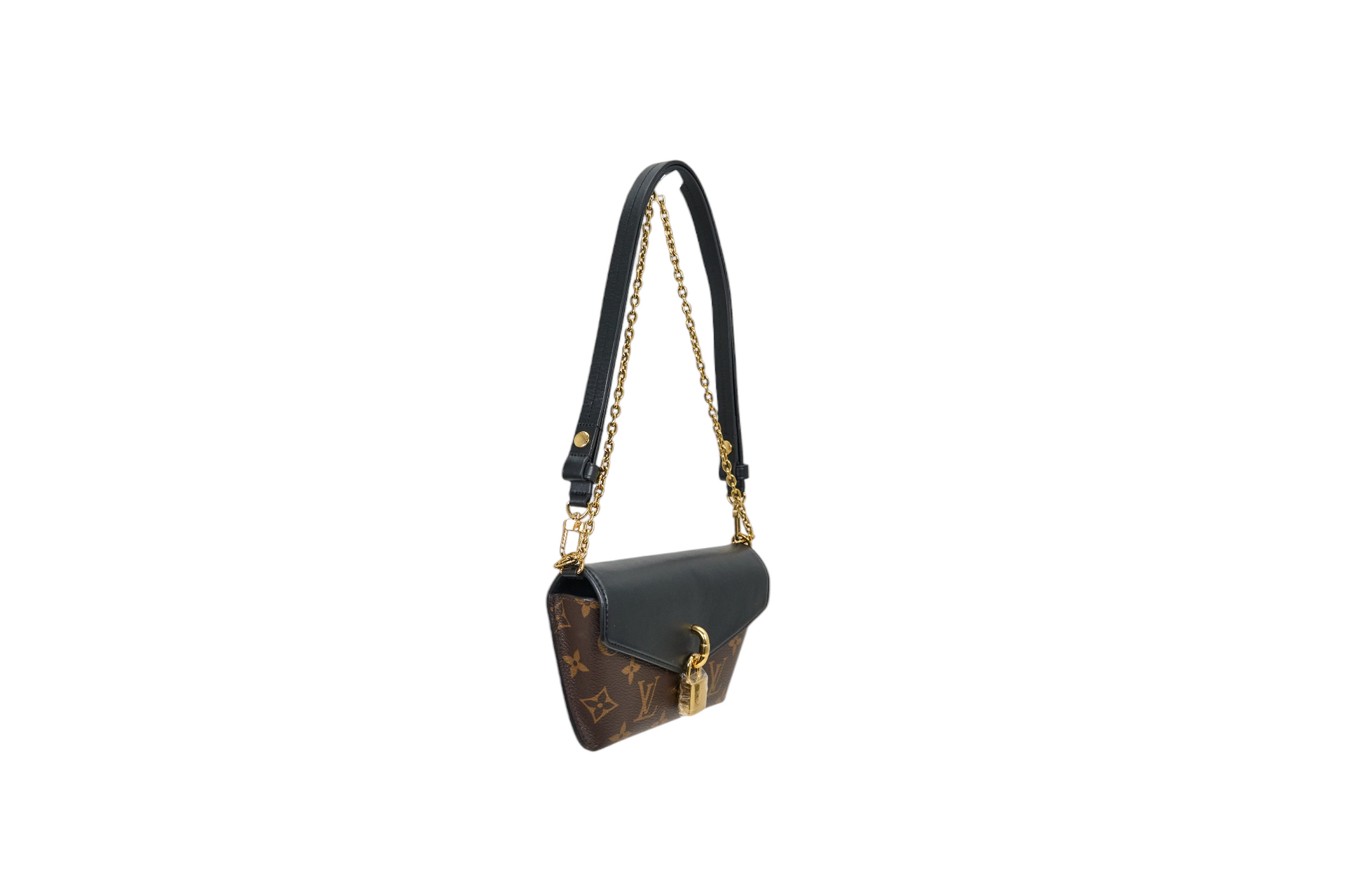 Louis Vuitton Padlock On Strap Monogram Noir