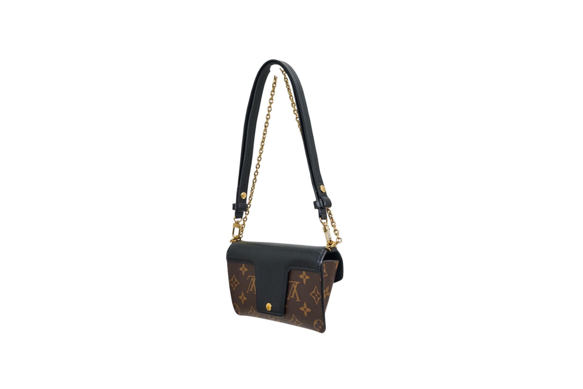 Louis Vuitton Padlock On Strap Monogram Noir