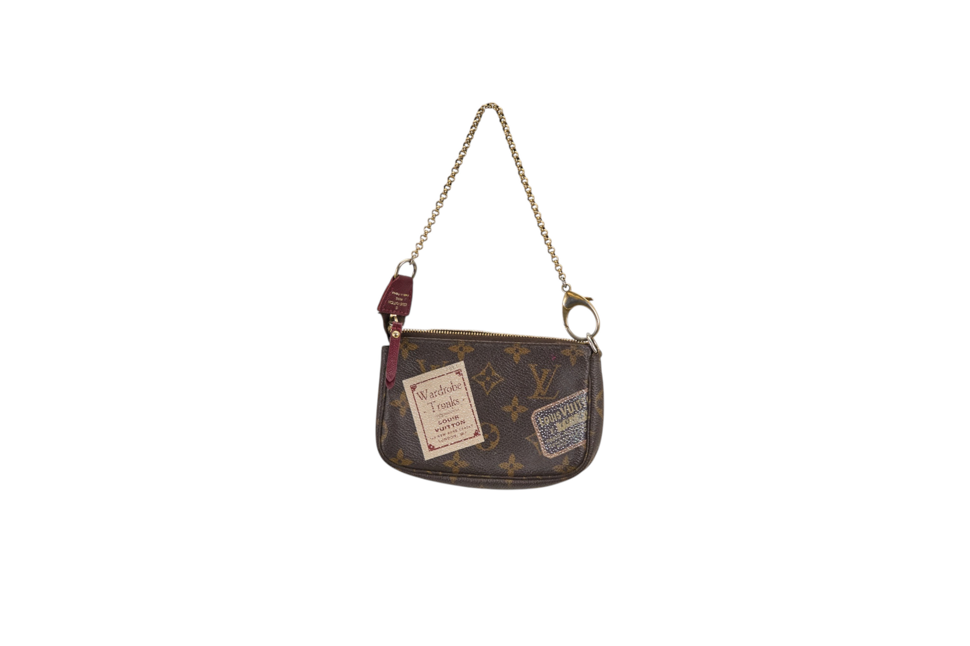 Louis Vuitton Mini Pochette Accessories Monogram Stamps