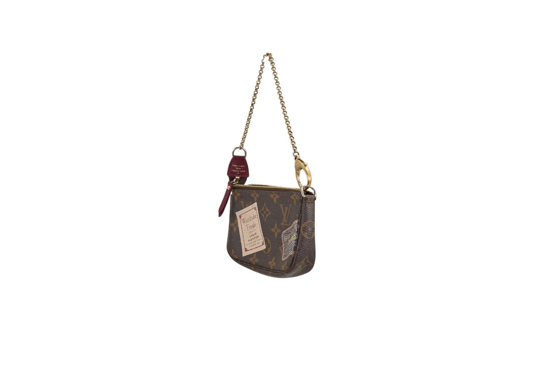 Louis Vuitton Mini Pochette Accessories Monogram Stamps